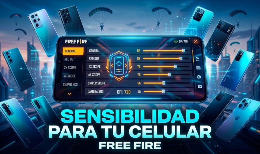 Sensibilidad para Free Fire según tu celular: Generador automático de configuración y DPI