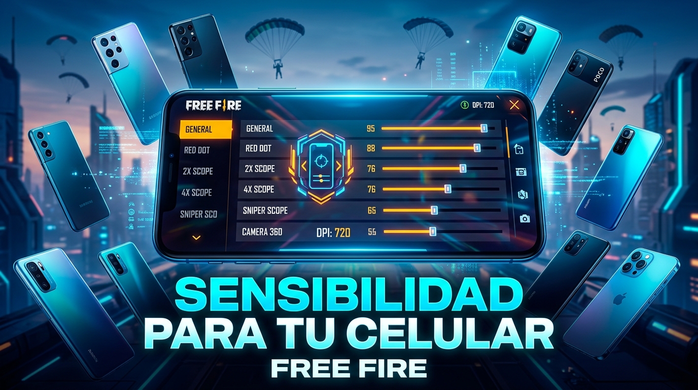 Mejor sensibilidad para mi celular en 2026
